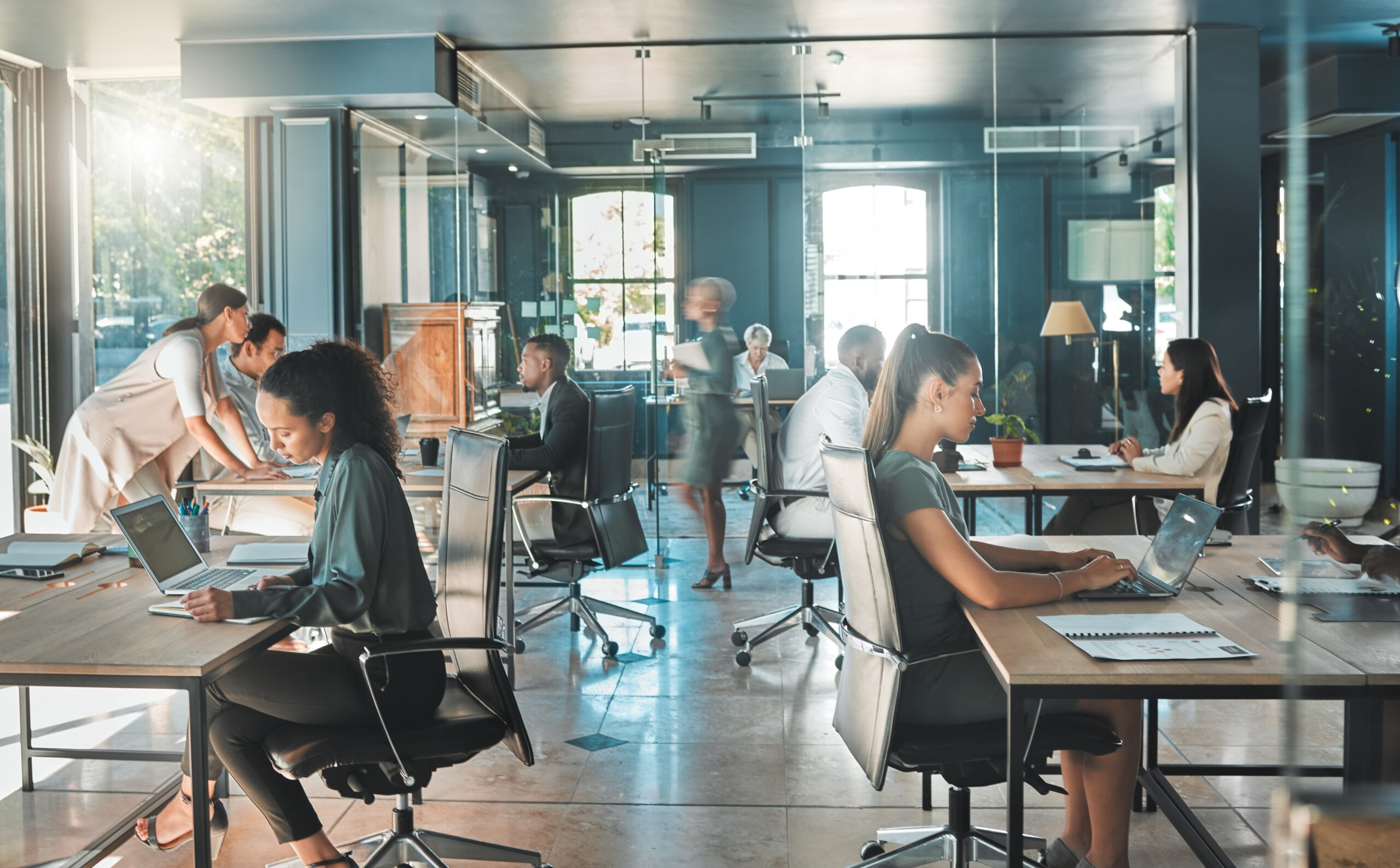 bulespark data provides on-site tech support for all managed services customers